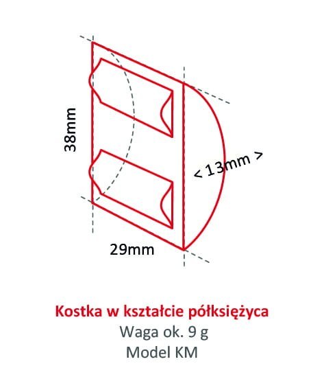 Kostkarka do lodu Hoshizaki KMD-210ABE-HC - kostki lodu